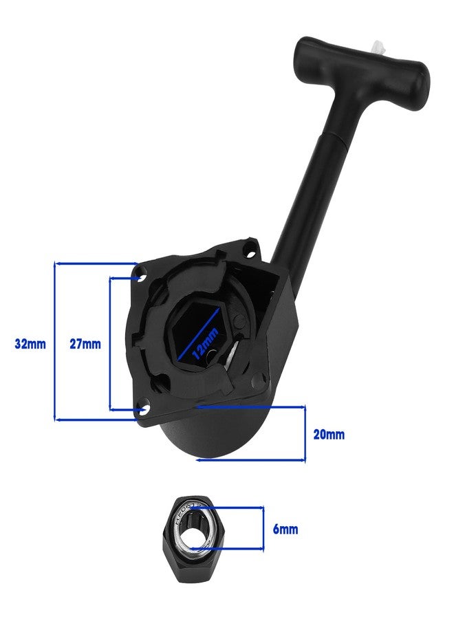 OTOTEC 1PC Pull Starter for RC Car Engine Compatible with HSP Compatible with HPI Compatible with REDCAT 1/10 RC Cars CXP 18 VX 16 18 Compatible with SH 21 Engines - Image 4